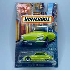 MATCHBOX EUROPEAN STREETS CITROEN 1968 DS 21 PALLAS 24/24 HVV41
