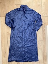 FASHY Retro PVC Regenmantel Plastikmantel Regencape Regenjacke Vintage 70/80er
