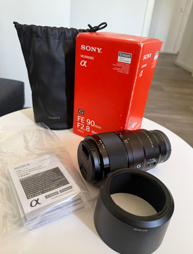 Sony 90mm macro g - sony,