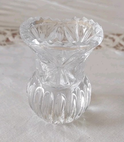 Vintage mini kristall vase - kristall,