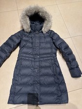 Tommy Hilfiger  dunkelblauer Daunenmantel Gr. S mit abnehmbarer Kapuze