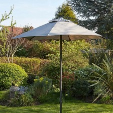 Gartenschirm Grau 2 Meter