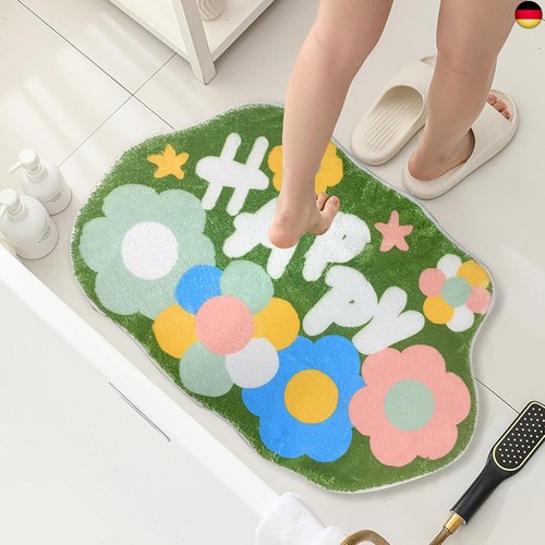 Bunt badezimmerteppich - bunt,