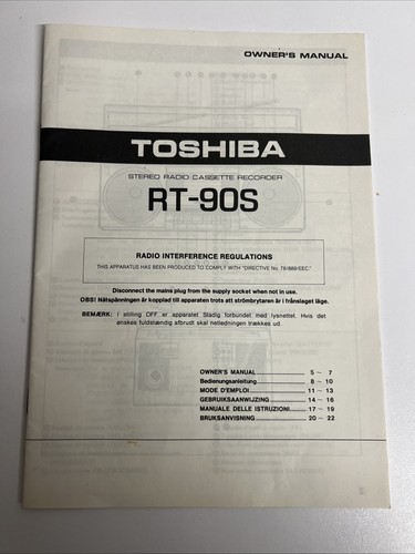 Bedienungsanleitung toshiba - bedienungsanleitung,