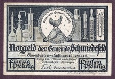 Notgeld 50 PFENNIG Banknote
