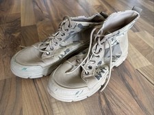 Knöchelschuhe Baumwolle Multicam Camouflage Gr. 44 Beige Herren Schuhe