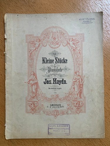 Haydn kleine stücke für - haydn,