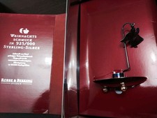 ROBBE & BERKING WEIHNACHTSSCHMUCK LEUCHTER ENGEL 925 STERLING SILBER R&B -OVP