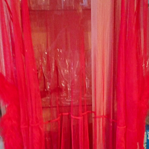 Damen negligee rot - damen,