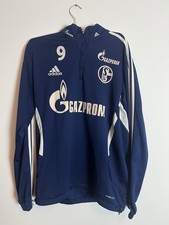 Original Adidas FC Schalke 04 Player Issue Trainingsjacke 1/4 Zip Sweatshirt...