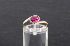 Vintage Rubinring, Goldring