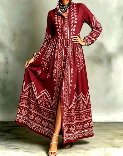 Elegantes schickes kleid mit - elegantes,