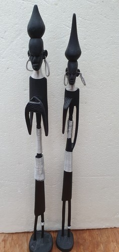 Holz figuren african style - holz,