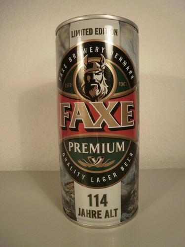 Faxe bier 114 jahre - -,
