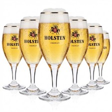 6x Holsten Bier Glas 0,2l