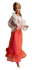 1973 Barbie Best Buy #8622 Floaty & Lace Vintage Fashion Outfit 70er Mode