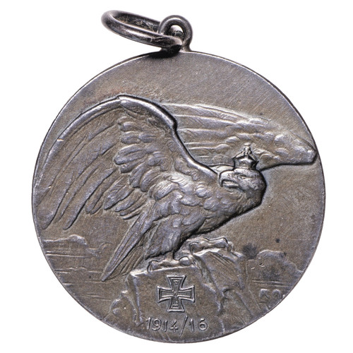 Silbermedaille 1914 adler - 1914/16,