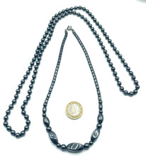 Vintage 2 x Kette Blutstein