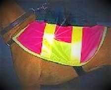 Hunde Warnweste reflektierend Sicherheitsweste Schutz Hundewarnweste Reflektoren