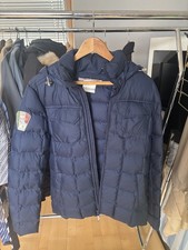 Dolomite Daunenjacke  Boss Blau Gr. 46 S NP.  199 mit Kapuze