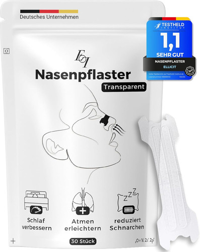 Nasenpflaster transparent 30er - nasenpflaster,