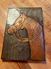 Pferdekopf Kupferbild /