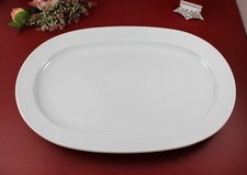 Schönwald Porzellan Form 98 Servierplatte oval weiß L. 42 cm. B. 28 cm. NEU!