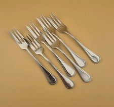 WMF CROMARGAN Perlrand 6X Kuchengabeln Gebraucht