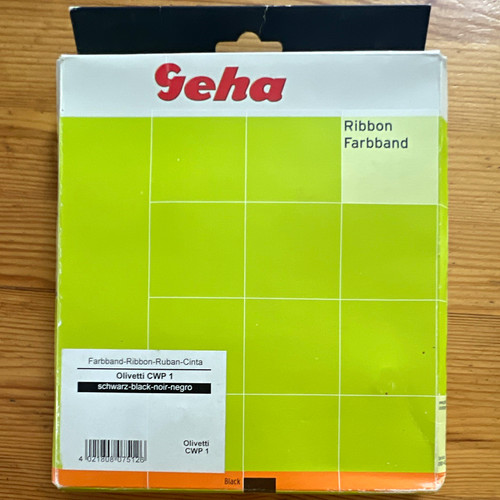 Geha farbband ribbon schwarz - ribbon,