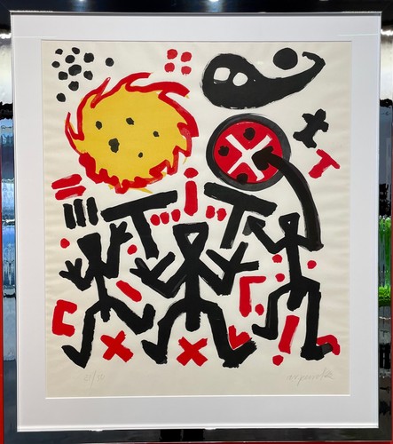 Penck farbholzschnitt - penck,