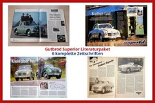Gutbrod Superior Literaturpaket - 6 komplette Zeitschriften
