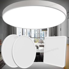 LED Deckenleuchte Deckenlampe Wohnzimmer Badezimmer Küche keller Bad Lampe Decke