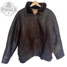 Vintage B3 B-3 Braun Shearling