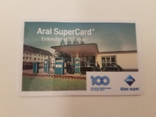 ARAL SUPERCARD - 100 JAHRE ARAL - TANKSTELLE - ARAL GUTSCHEIN LEER  SAMMLERKARTE