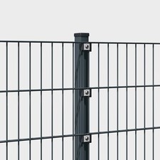 Doppelstabmattenzaun Set inkl