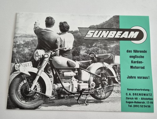 Sunbeam twin tourist - twin, s8