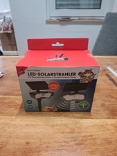 LED-Solarstrahler mit Bewegungsmelder, Abnehmbarem Panel