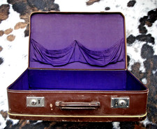 Alter kl. Koffer Antik Braun