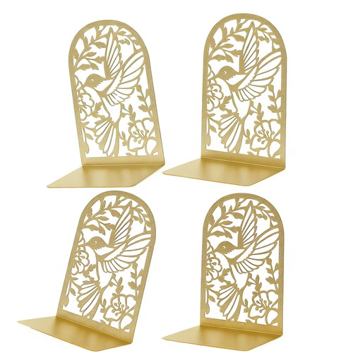 Buchstütze metall gold regal - buchstütze,