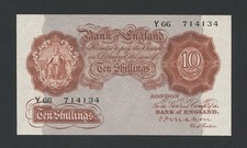 BANK OF ENGLAND 10 Shillings