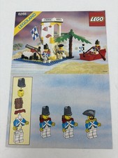 LEGO ® Bauanleitung Legoland Piraten 6265 Pirates Instruction ungelocht 260