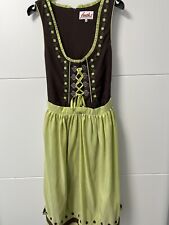 Dirndl braun-grün Fuchs Trachtenmoden Damen Größe 38