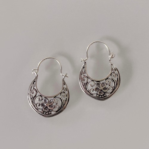 Silber creolen - -,