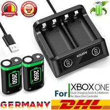 2*3600mWh Akku & Ladestation für Xbox One X S Elite / Xbox Series XS Controller