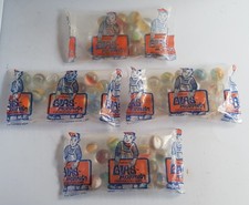 4x Glas Murmeln in OVP 60 Stück VEB Werk für Technisches Glas Ilmenau DDR