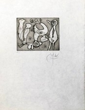 Joan Miro: Saccades IX, 1961