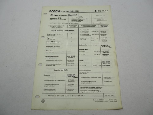Bosch service liste - bosch, service-liste