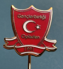 Nadel vom Genclerbirligi Opladen 1991     Fußballverband Niederrhein  emailliert