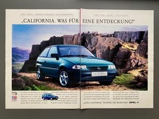 Opel Astra California Sondermodell Oldtimer 1994 Vintage Ad Werbung Reklame