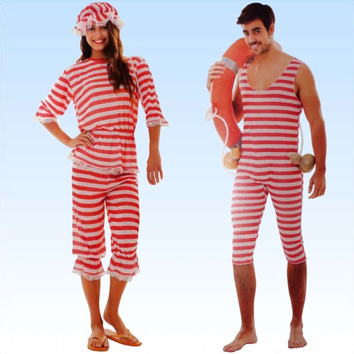 Retro badeanzug xl 20 er - gr., m-xl